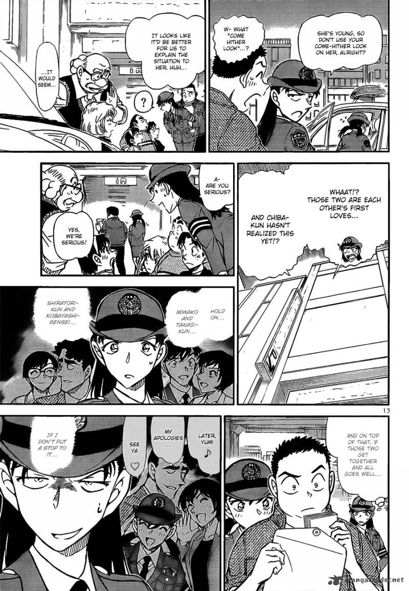 Read Detective Conan Chapter 791 Do You Not Remember? - Page 14 For Free In The Highest Quality