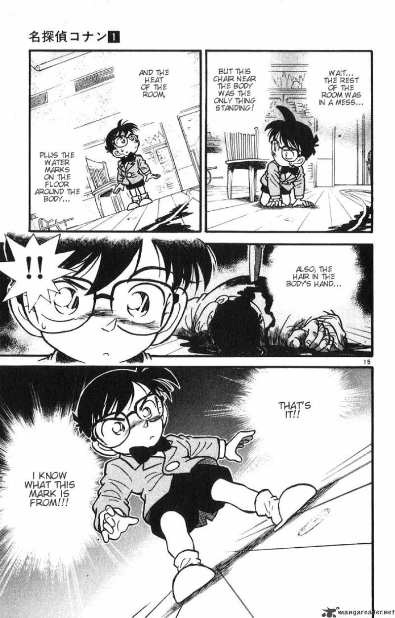 Read Detective Conan Chapter 8 A Person Who Looks Like You - Page 15 For Free In The Highest Quality