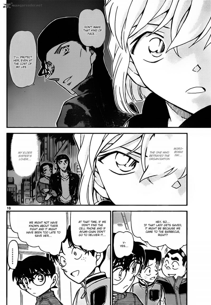 Read Detective Conan Chapter 802 Don't Make That Kind of Face... - Page 10 For Free In The Highest Quality