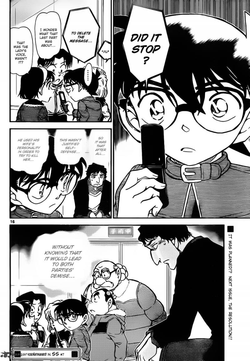 Read Detective Conan Chapter 802 Don't Make That Kind of Face... - Page 16 For Free In The Highest Quality