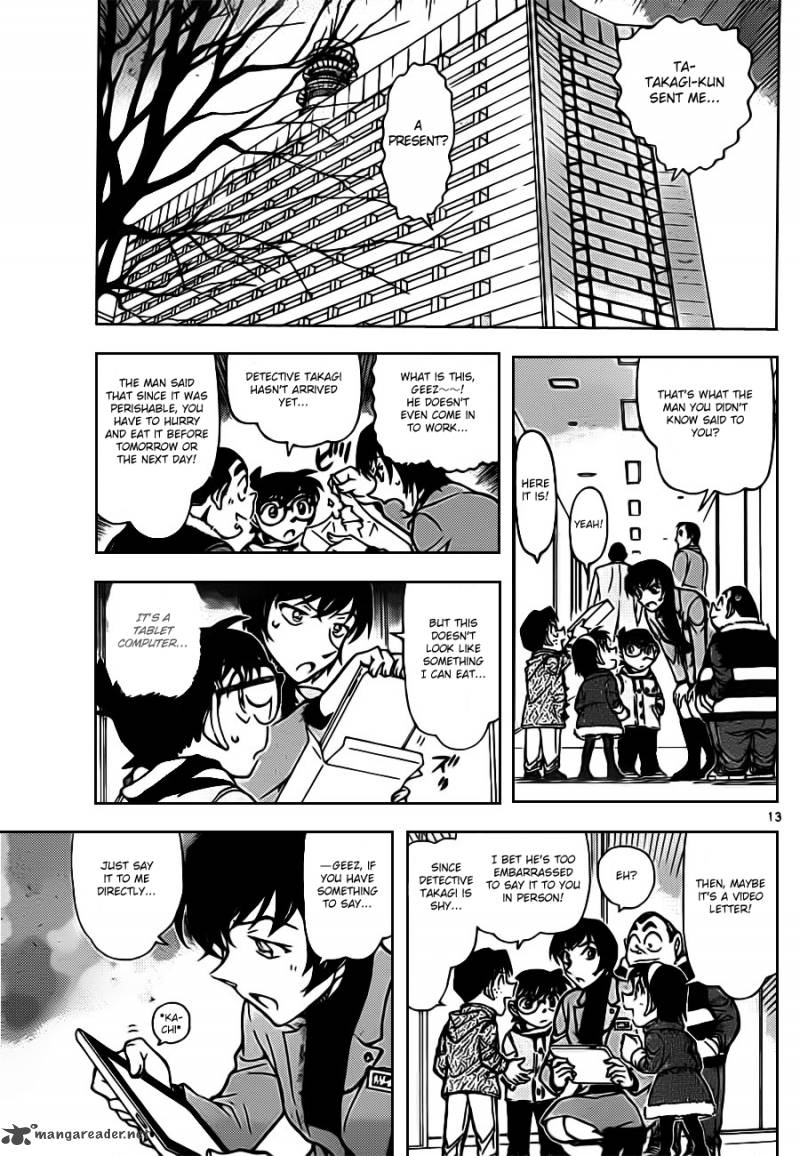 Read Detective Conan Chapter 804 The Present From Detective Takagi - Page 13 For Free In The Highest Quality