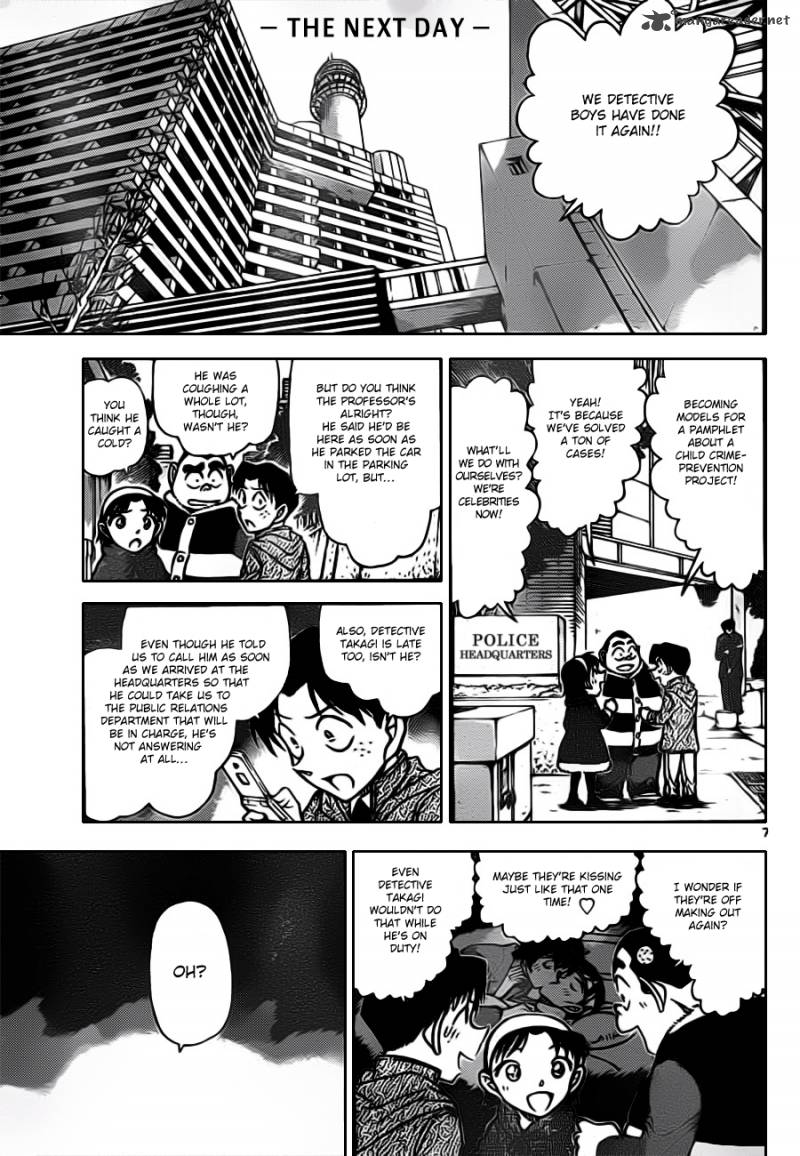 Read Detective Conan Chapter 804 The Present From Detective Takagi - Page 7 For Free In The Highest Quality