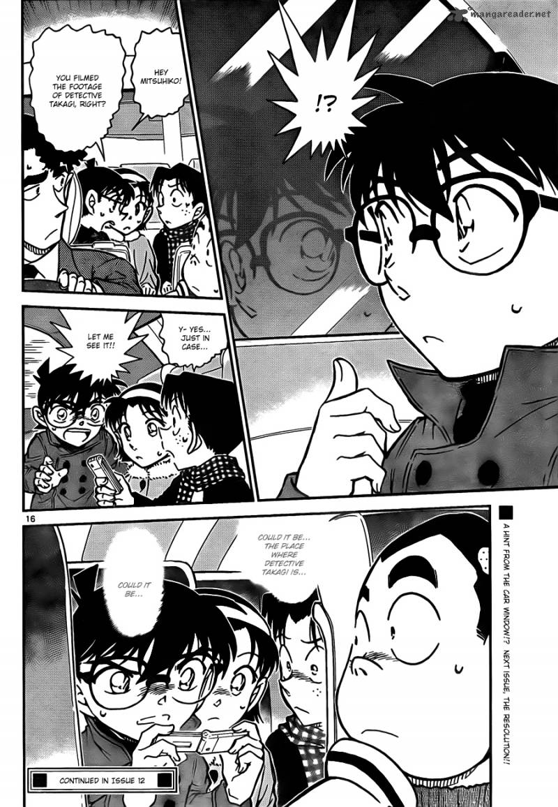 Read Detective Conan Chapter 807 The Strongest Senpai - Page 16 For Free In The Highest Quality