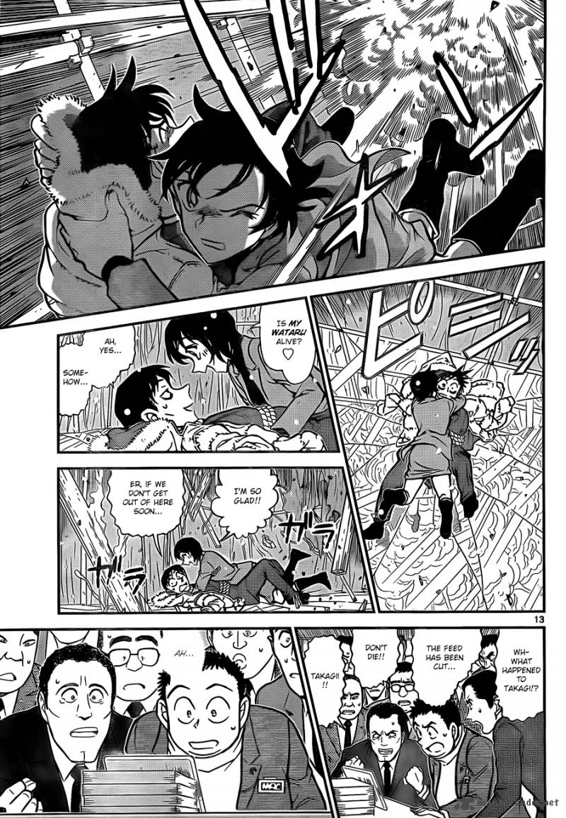 Read Detective Conan Chapter 808 The Late Grave Visit - Page 13 For Free In The Highest Quality