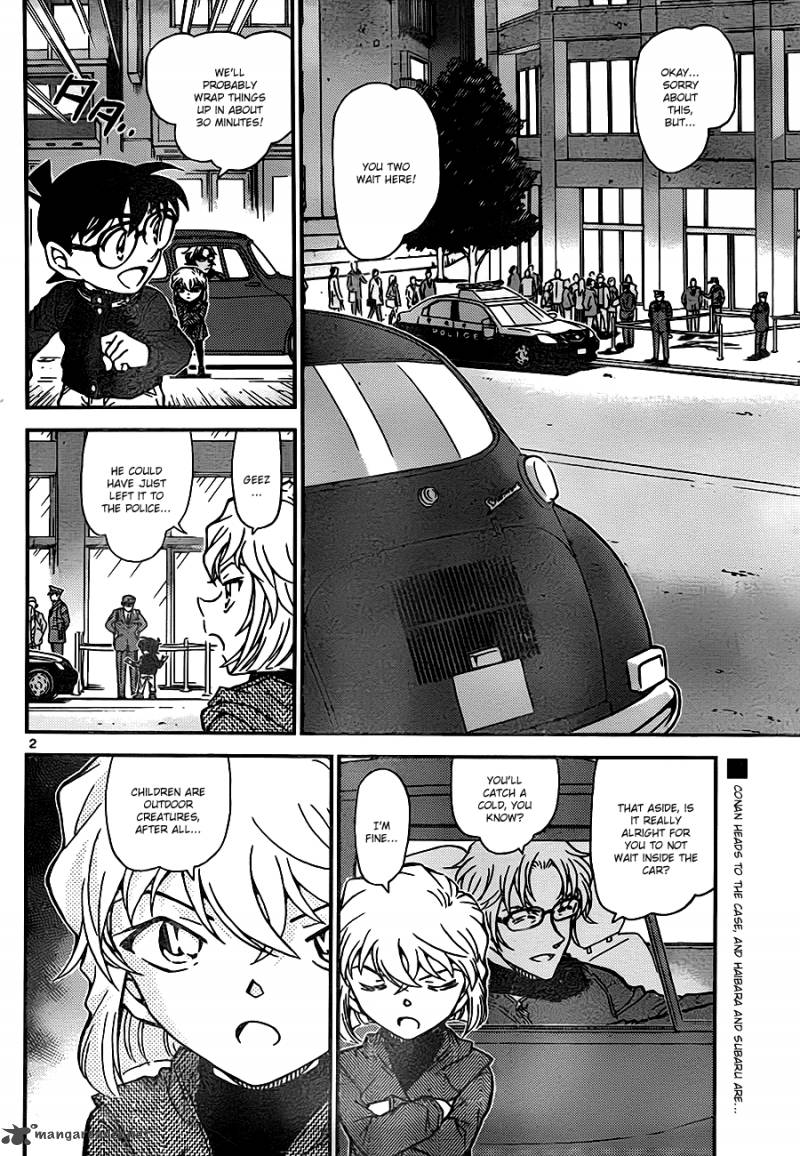 Read Detective Conan Chapter 811 Tools Of The Trade - Page 2 For Free In The Highest Quality