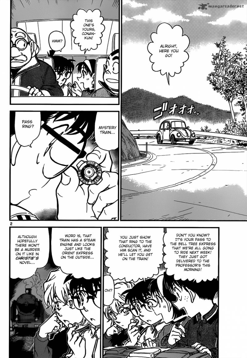 Read Detective Conan Chapter 815 One's Own Territory - Page 2 For Free In The Highest Quality