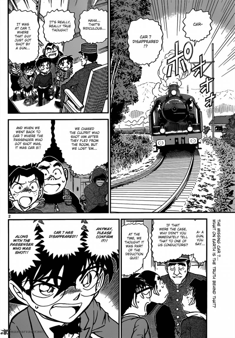 Read Detective Conan Chapter 819 Mystery Train - Page 2 For Free In The Highest Quality