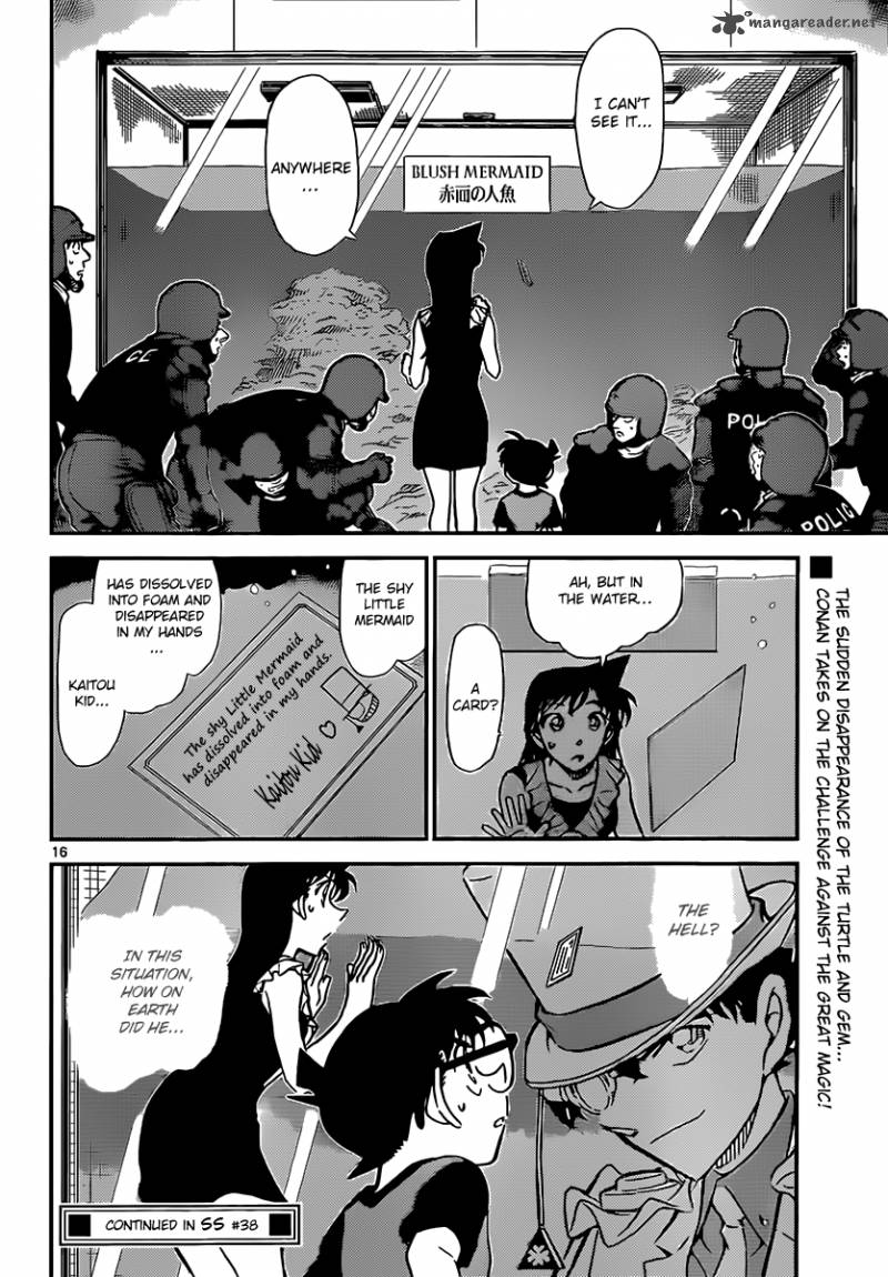 Read Detective Conan Chapter 828 Foam - Page 16 For Free In The Highest Quality