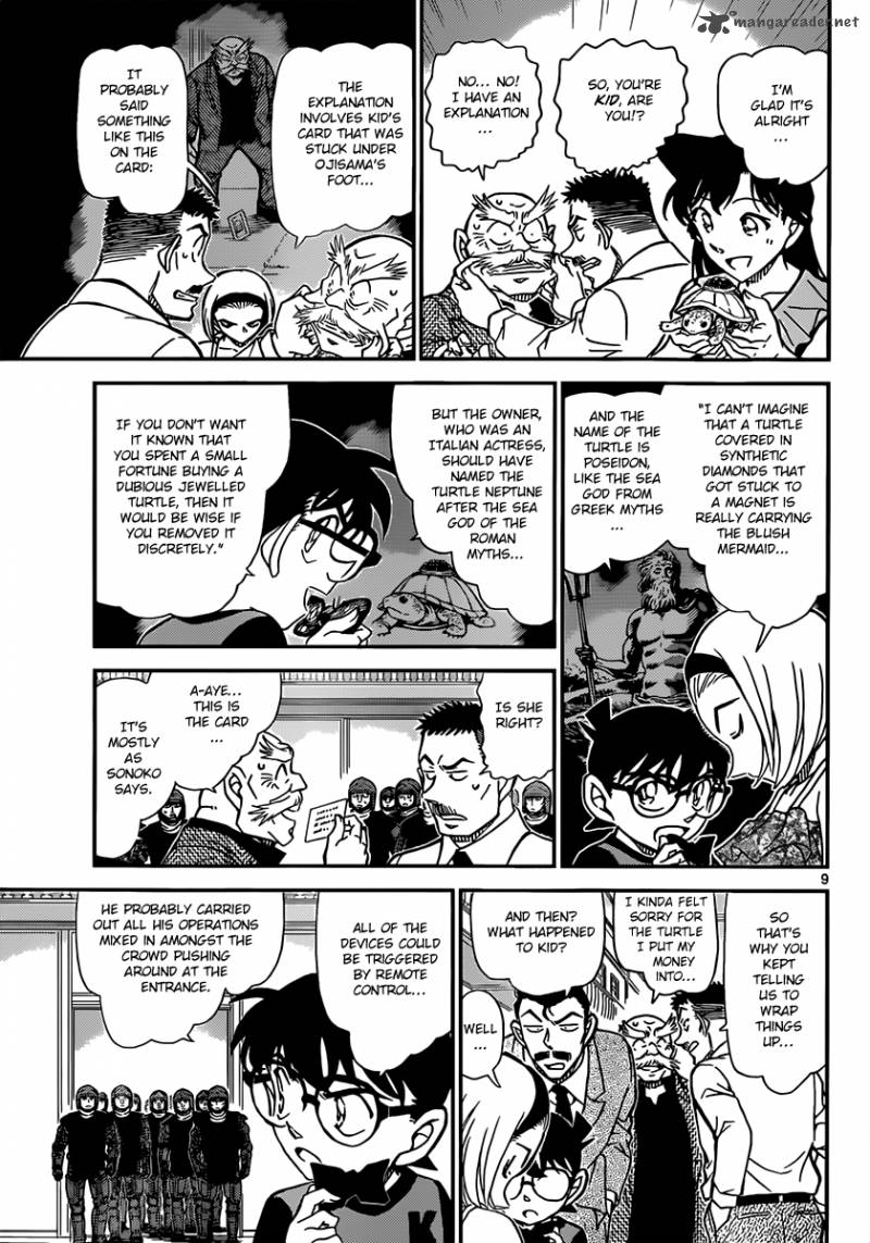 Read Detective Conan Chapter 830 Shedding Skin - Page 9 For Free In The Highest Quality