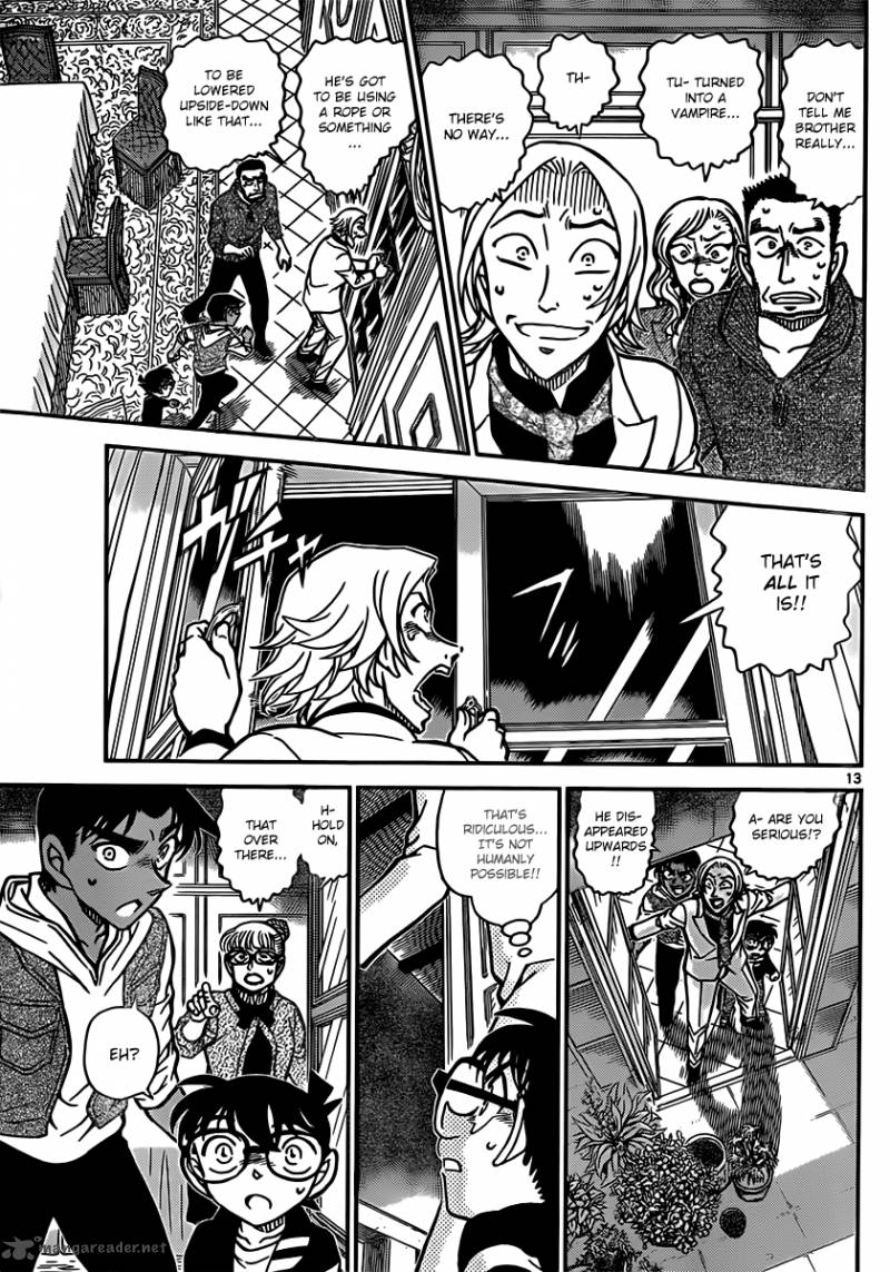 Read Detective Conan Chapter 836 Ghost Photography - Page 13 For Free In The Highest Quality