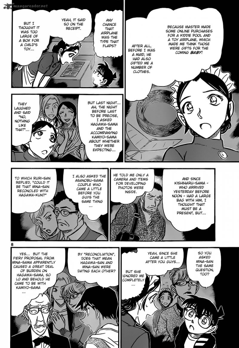 Read Detective Conan Chapter 839 To Each Their Own Motive - Page 8 For Free In The Highest Quality