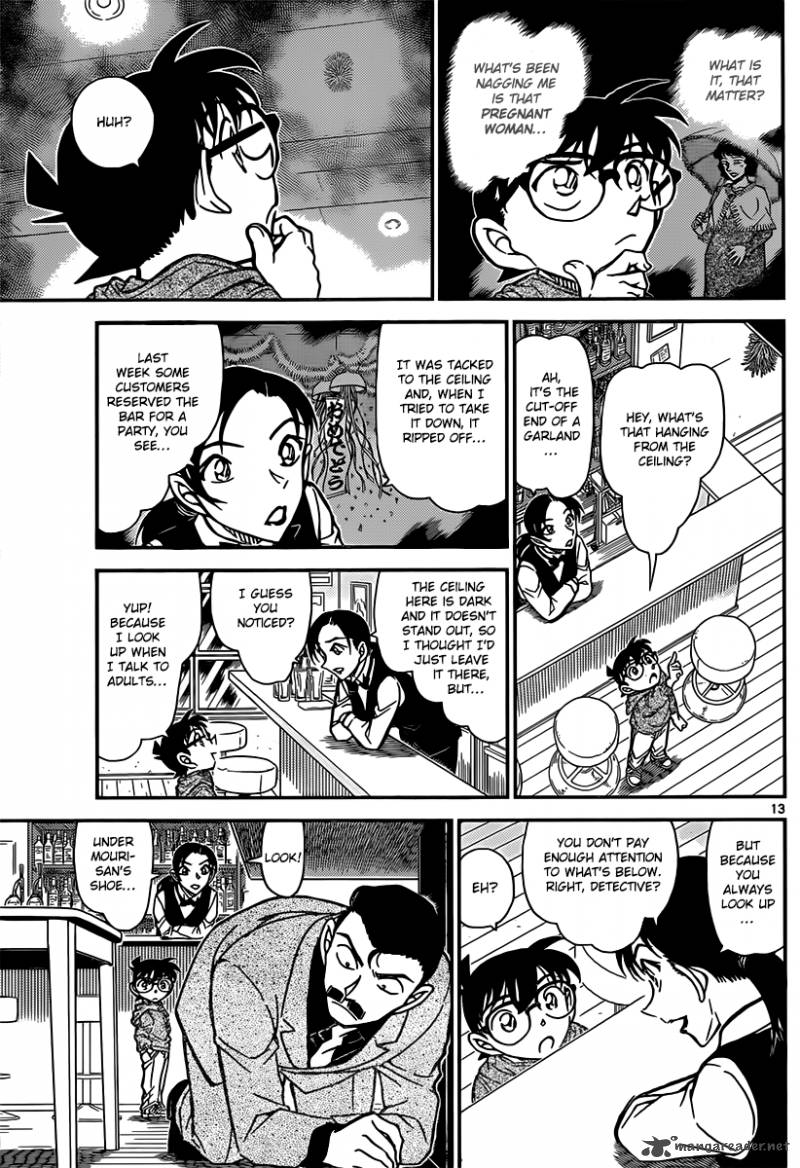Read Detective Conan Chapter 854 A Case In A Bar - Page 13 For Free In The Highest Quality