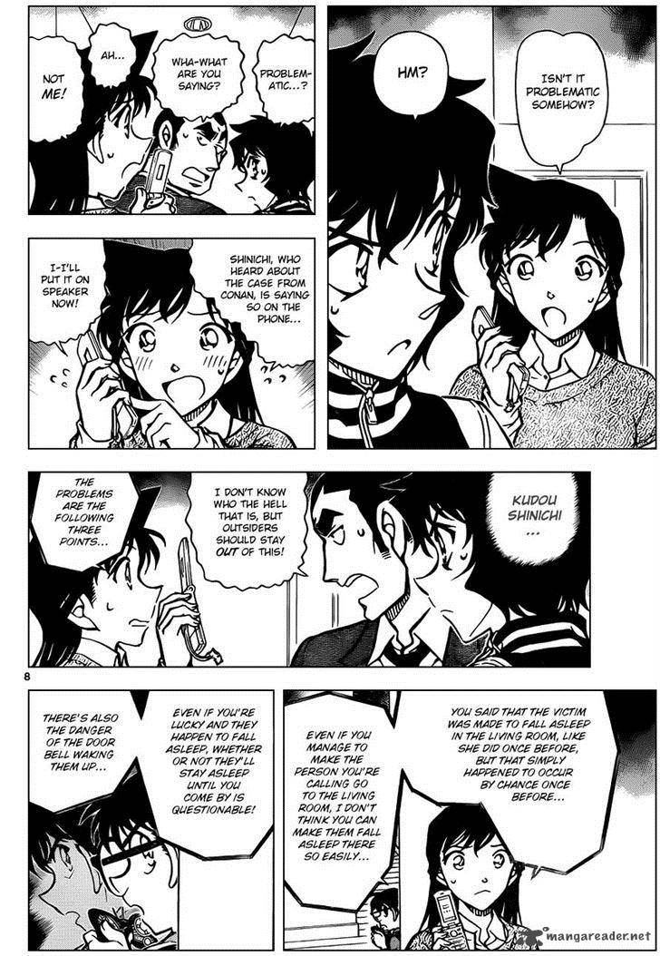 Read Detective Conan Chapter 858 A Problematic Deduction - Page 8 For Free In The Highest Quality