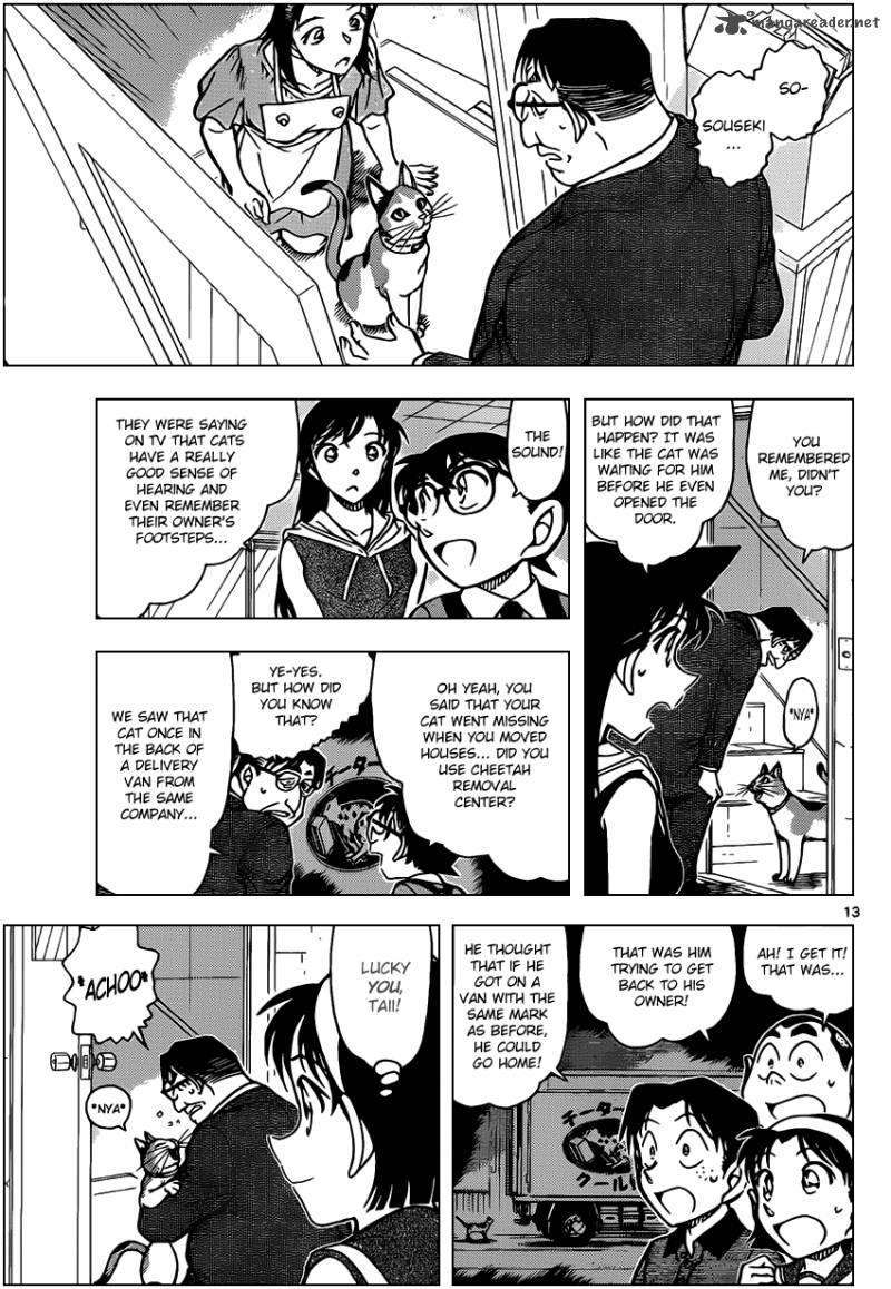 Read Detective Conan Chapter 866 The Cat Hiding Its Claws - Page 13 For Free In The Highest Quality