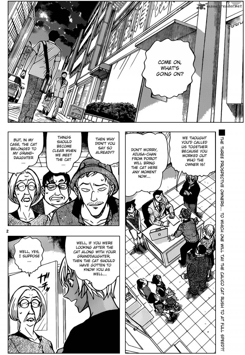 Read Detective Conan Chapter 866 The Cat Hiding Its Claws - Page 2 For Free In The Highest Quality