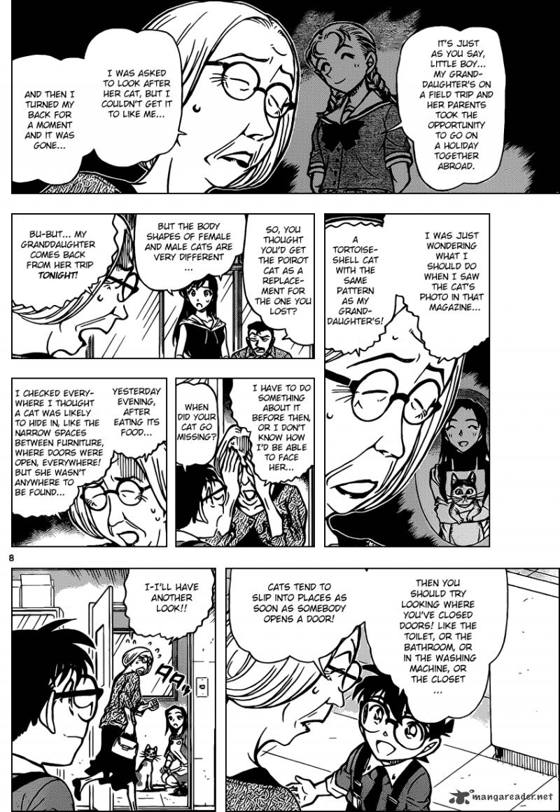 Read Detective Conan Chapter 866 The Cat Hiding Its Claws - Page 8 For Free In The Highest Quality