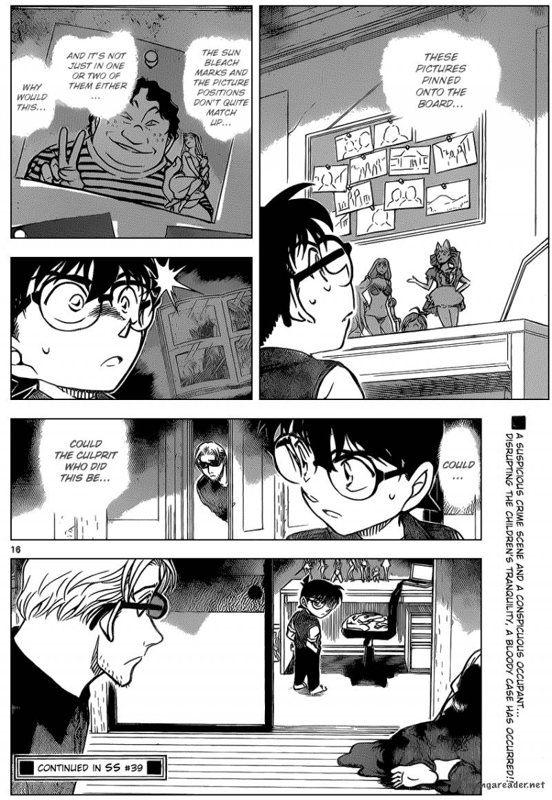 Read Detective Conan Chapter 869 It Hasn't Been There - Page 16 For Free In The Highest Quality