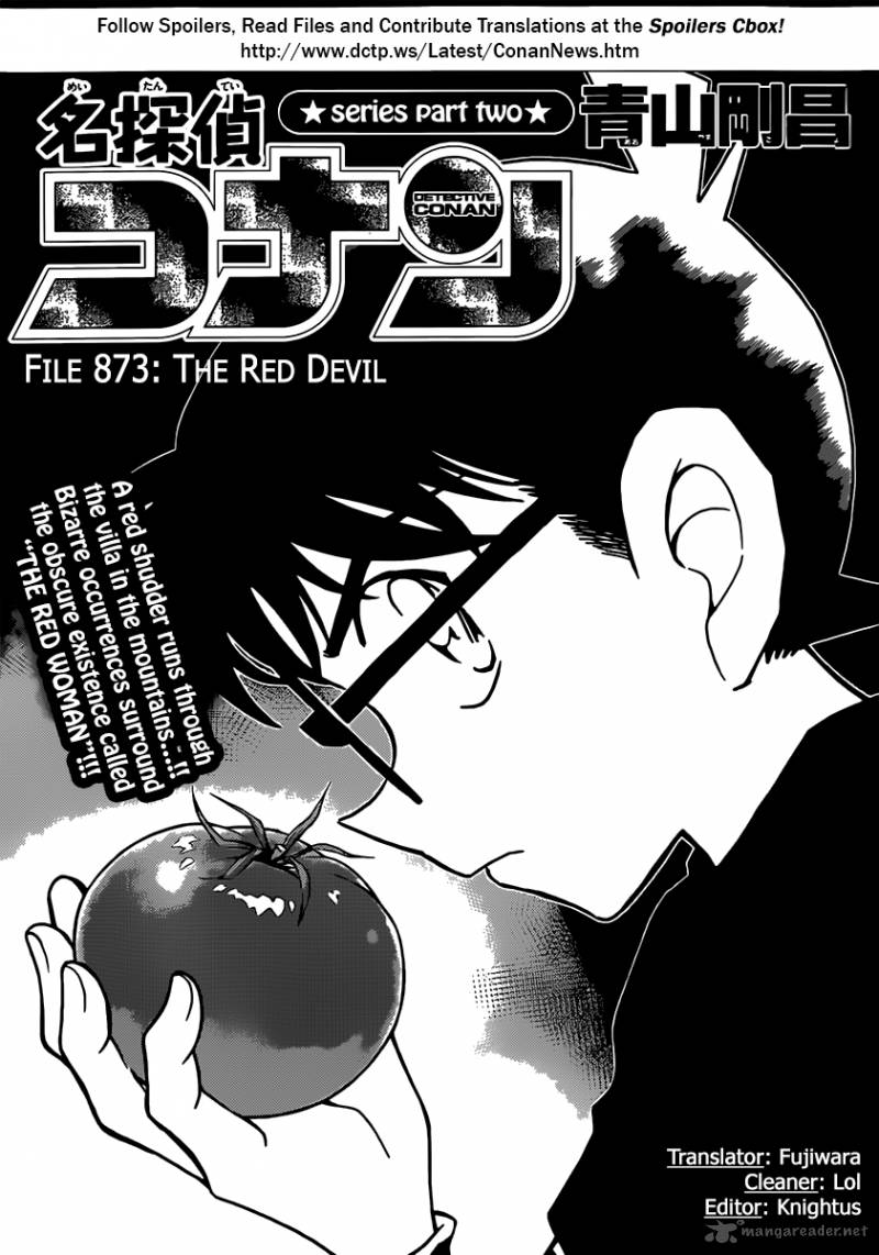 Read Detective Conan Chapter 873 The Red Dewil - Page 2 For Free In The Highest Quality