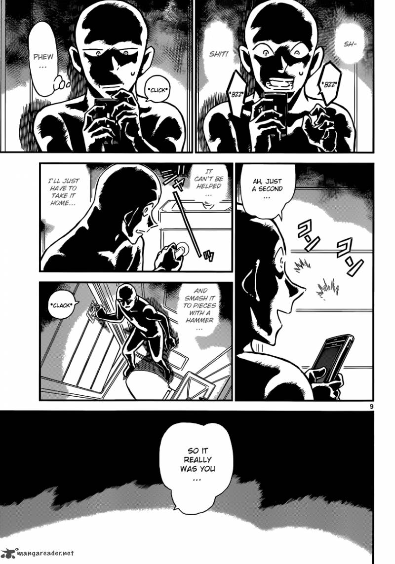 Read Detective Conan Chapter 887 The Wiretapper. - Page 9 For Free In The Highest Quality