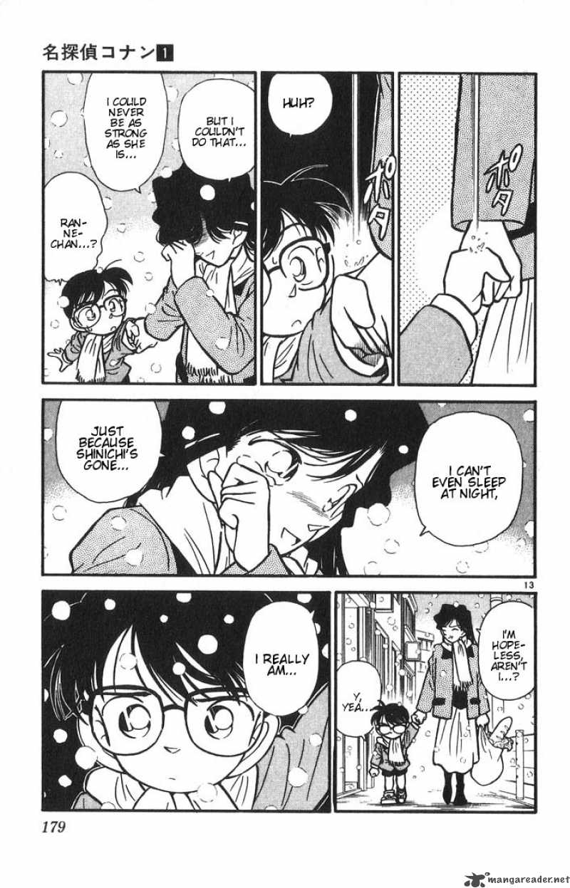 Read Detective Conan Chapter 9 Unhappy Misunderstanding - Page 13 For Free In The Highest Quality