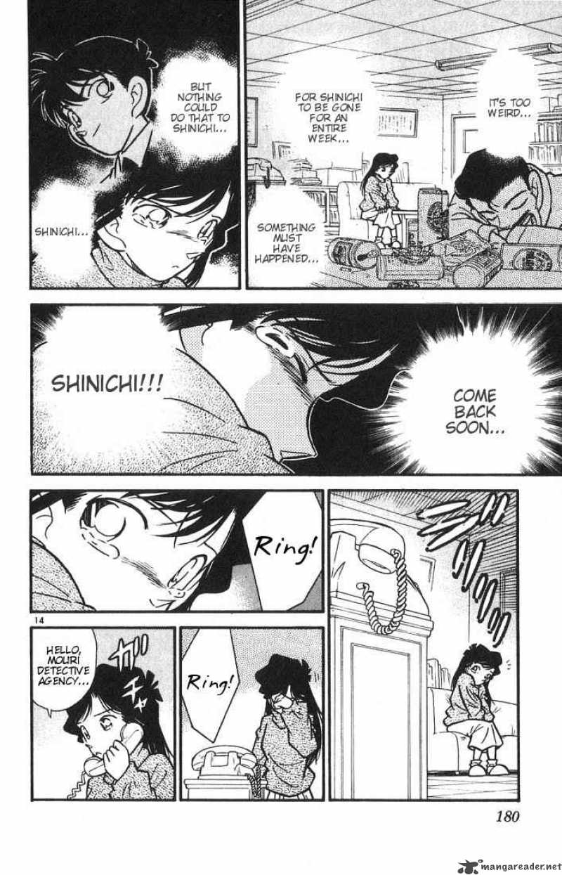 Read Detective Conan Chapter 9 Unhappy Misunderstanding - Page 14 For Free In The Highest Quality