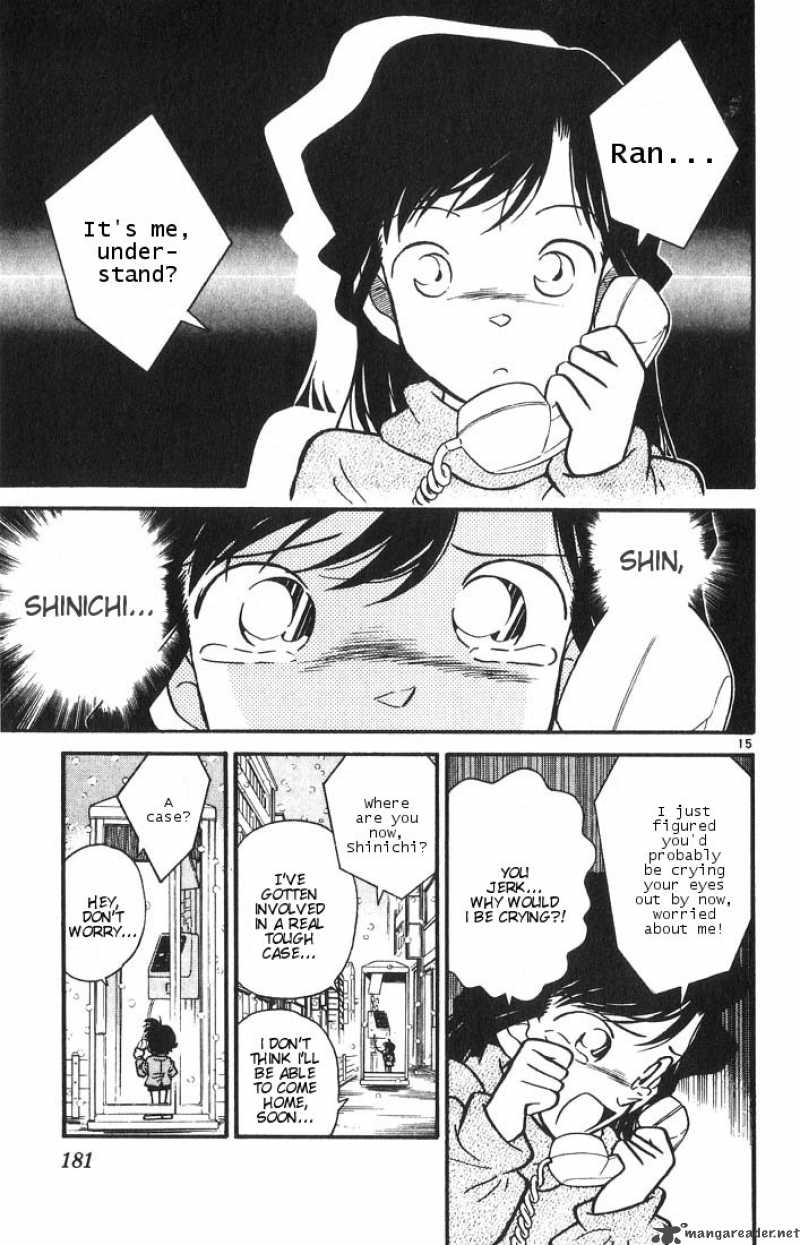 Read Detective Conan Chapter 9 Unhappy Misunderstanding - Page 15 For Free In The Highest Quality