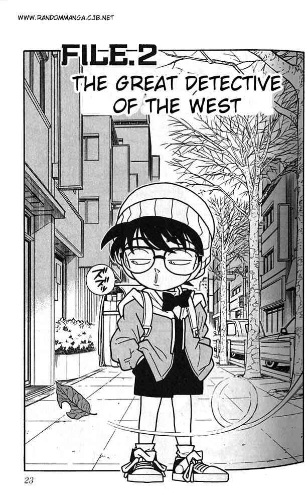 Read Detective Conan Chapter 92 The Great Detective of the West - Page 1 For Free In The Highest Quality