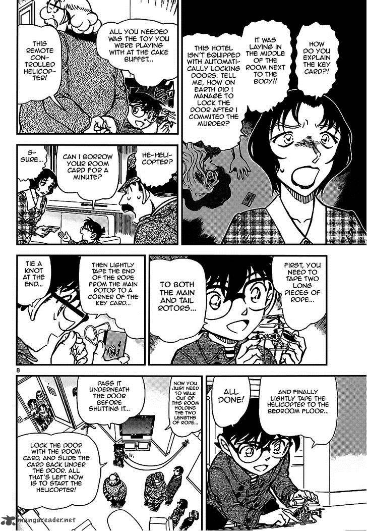 Read Detective Conan Chapter 920 Selfie - Page 8 For Free In The Highest Quality