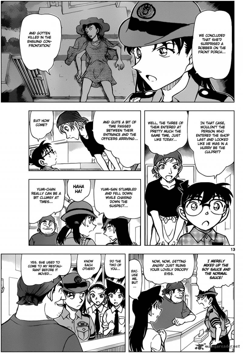 Read Detective Conan Chapter 928 The Ramen Restaurant's Curious Customers - Page 10 For Free In The Highest Quality