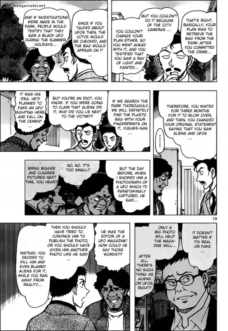 Read Detective Conan Chapter 944 THE SOLAR BALLOON - Page 13 For Free In The Highest Quality