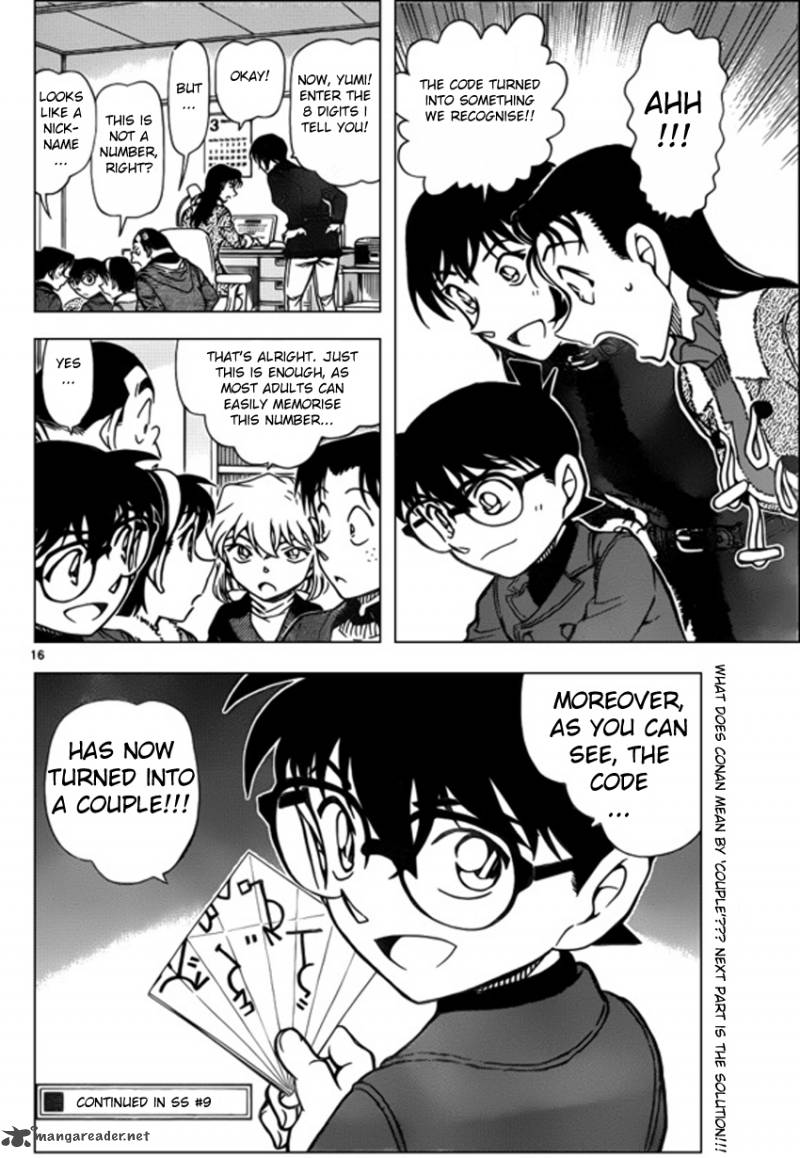 Read Detective Conan Chapter 946 The Real Couple - Page 16 For Free In The Highest Quality