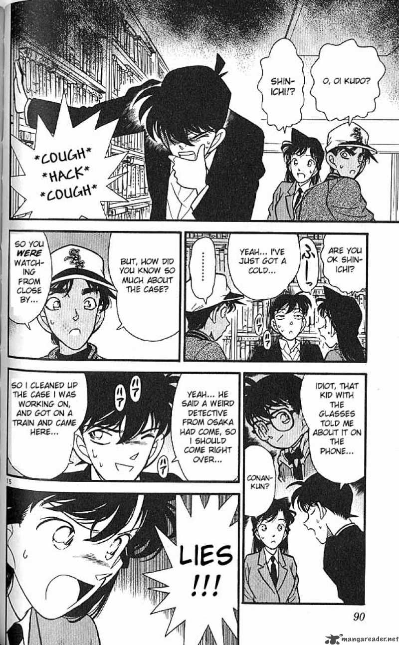 Read Detective Conan Chapter 95 The Great Detective of the East Appears! - Page 15 For Free In The Highest Quality
