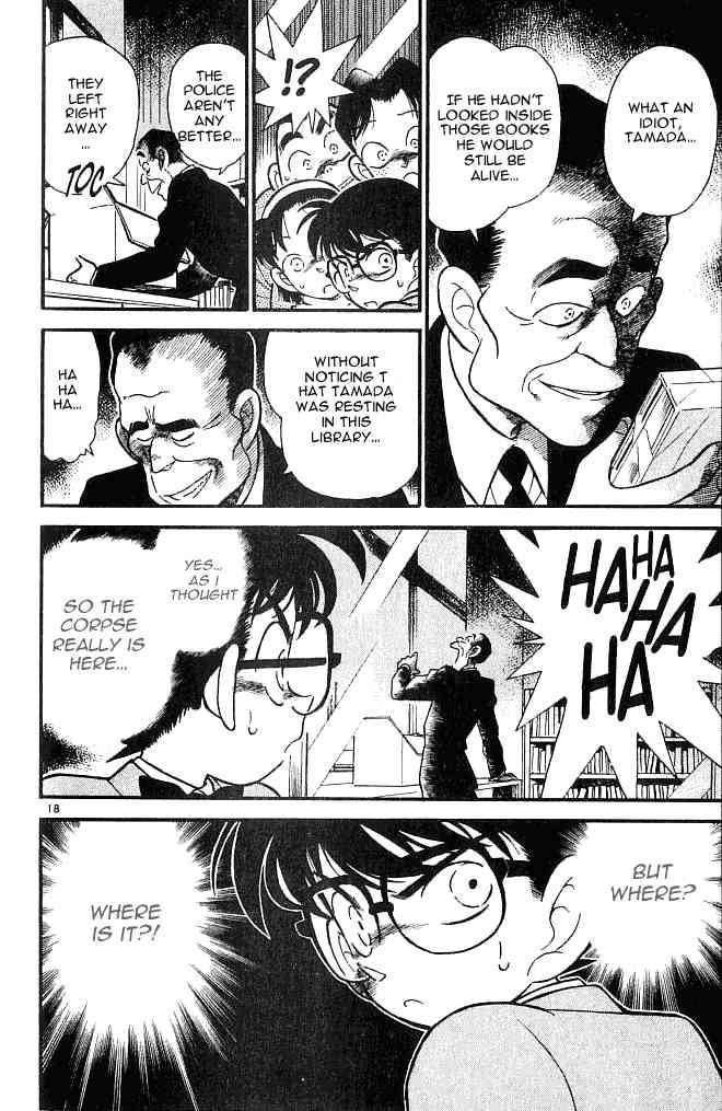 Read Detective Conan Chapter 96 A Burning Body - Page 18 For Free In The Highest Quality