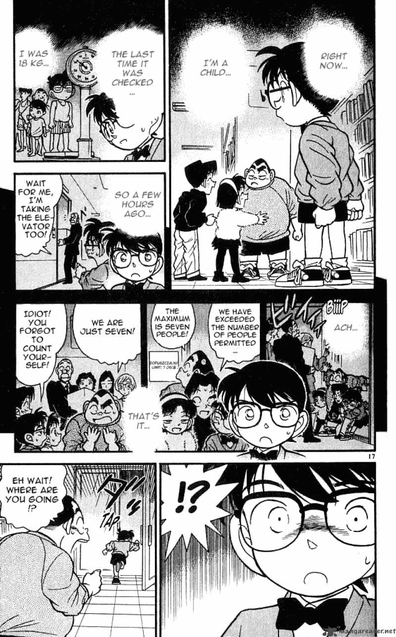 Read Detective Conan Chapter 97 A Psychopath Prowls - Page 17 For Free In The Highest Quality
