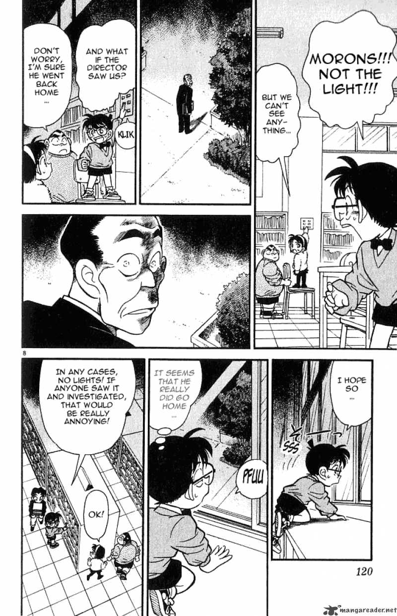 Read Detective Conan Chapter 97 A Psychopath Prowls - Page 8 For Free In The Highest Quality
