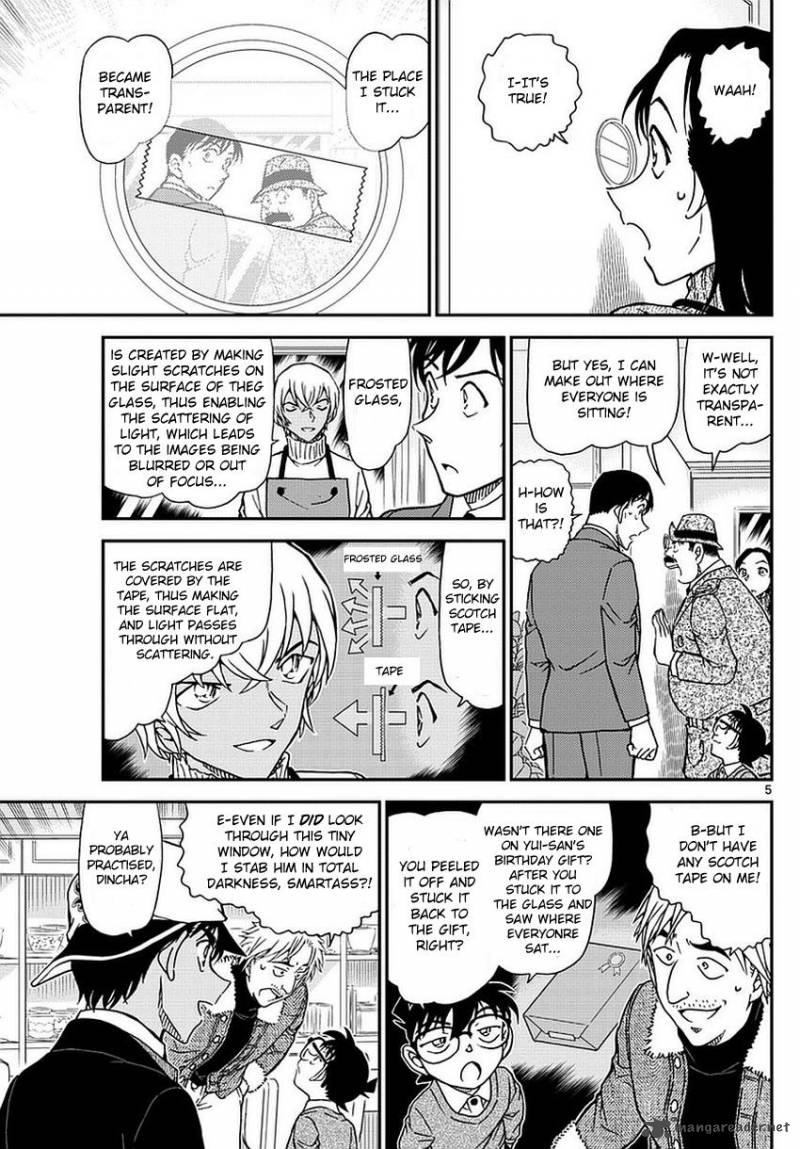 Read Detective Conan Chapter 983 - Page 6 For Free In The Highest Quality