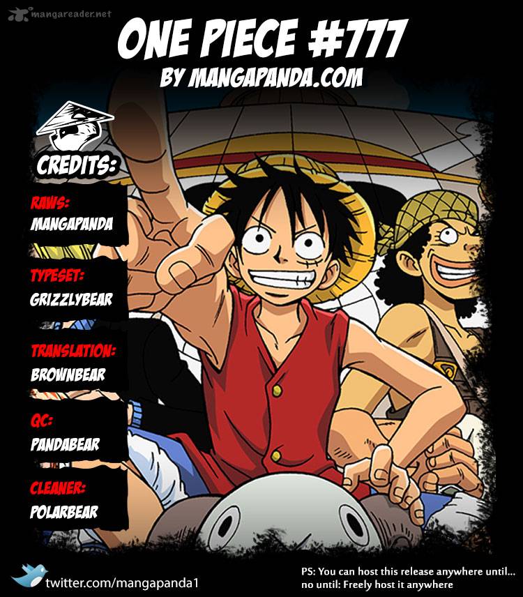 Read One Piece Chapter 777 Mymangalist