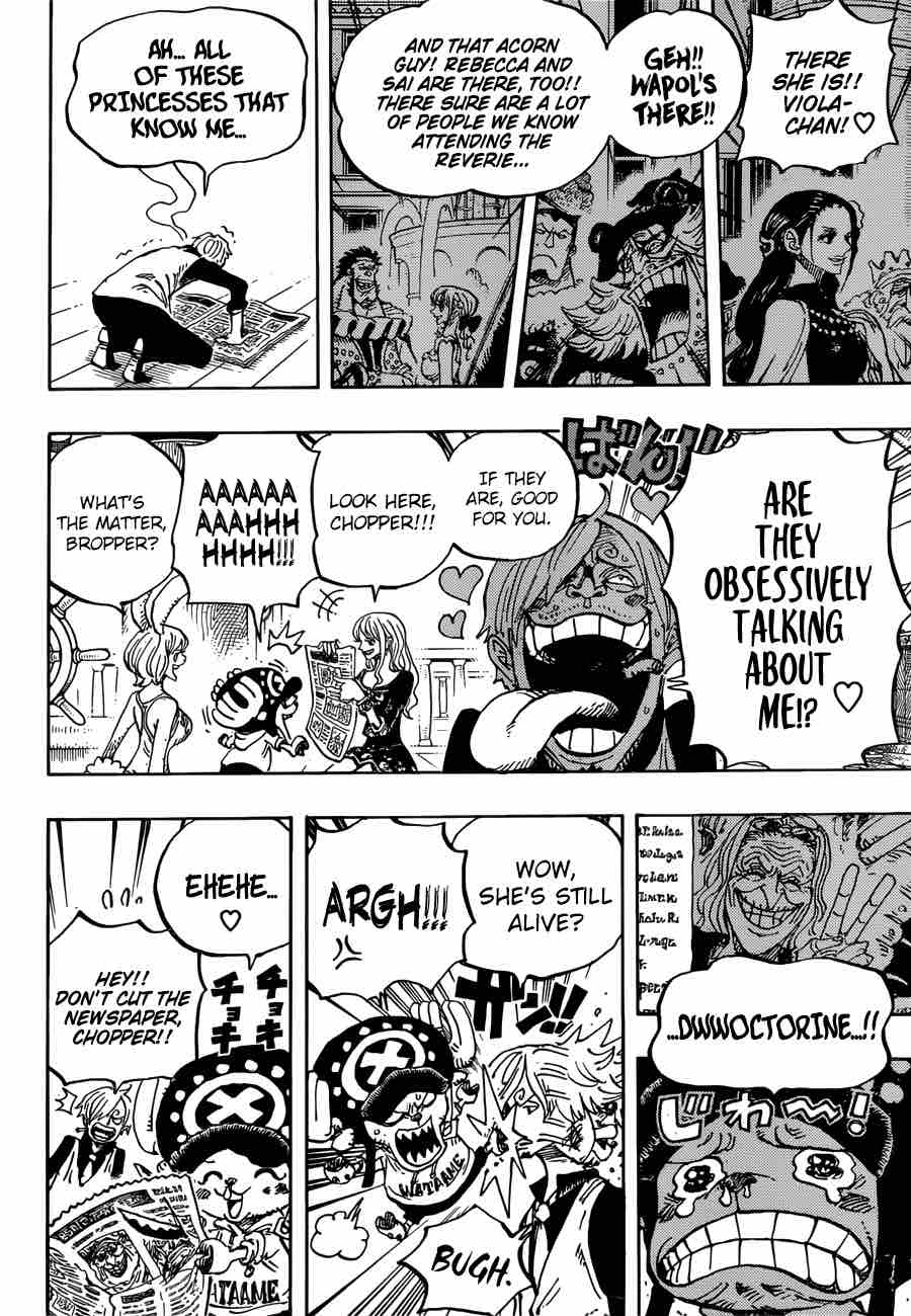 Read One Piece Chapter 910 - MyMangaList