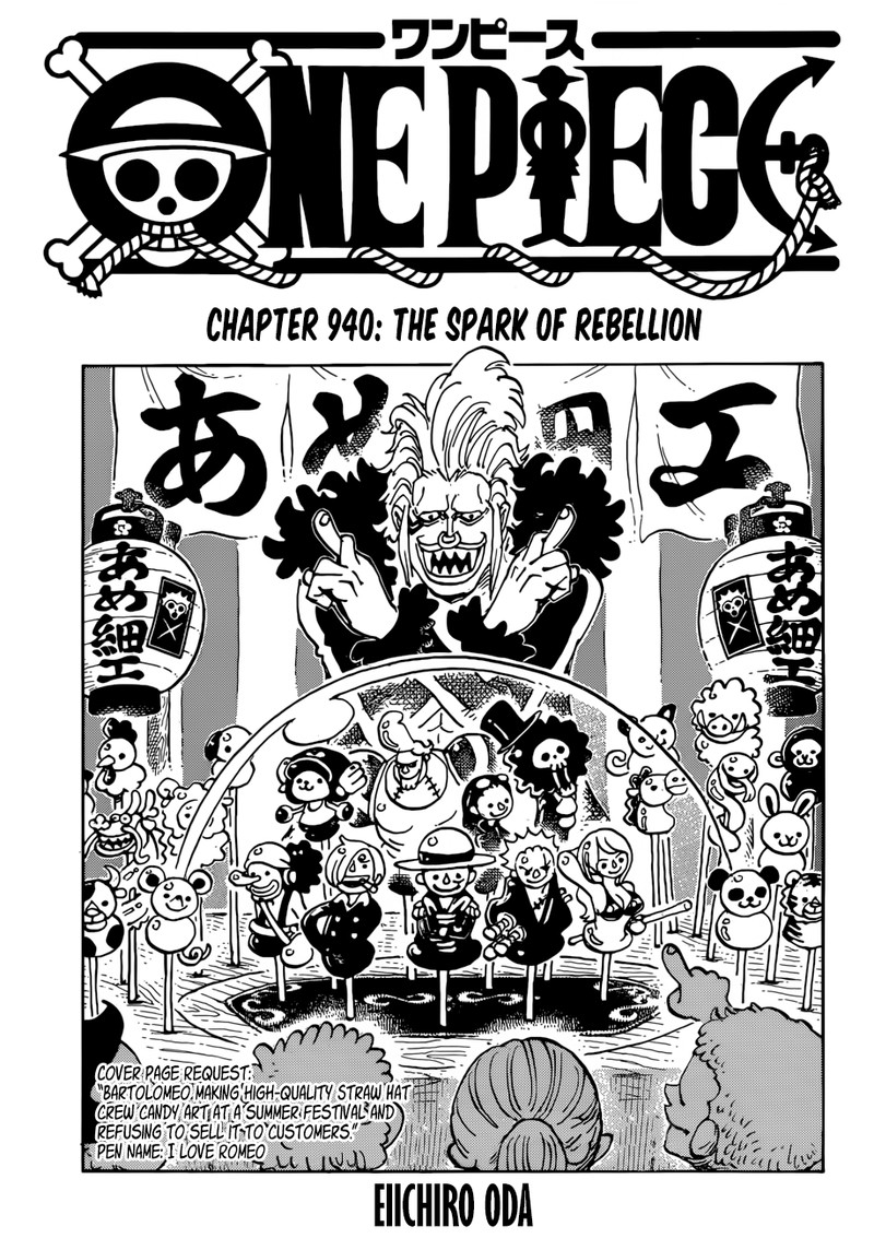 Read One Piece Chapter 940 Mymangalist
