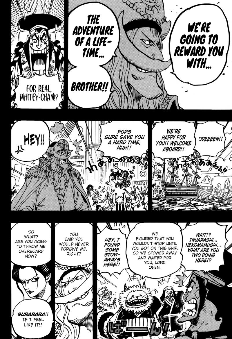 Read One Piece Chapter 964 Mymangalist