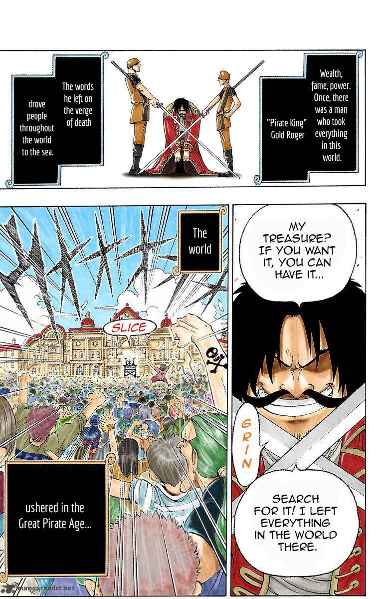 Read One Piece Colored Chapter 1 Mymangalist