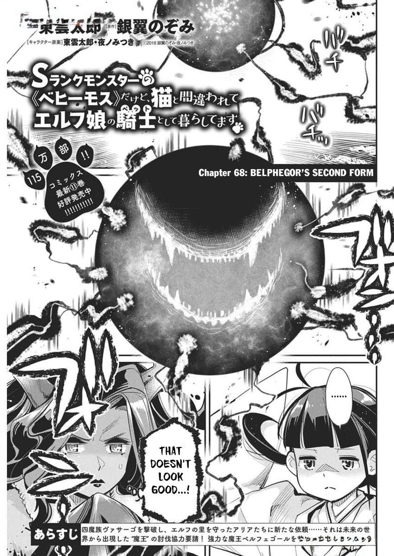 s_rank_monster_no_behemoth_dakedo_neko_to_machigawarete_erufu_musume_no_kishi_pet_toshite_kurashitemasu_68_3