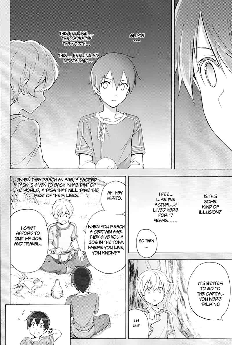 Sword Art Online Project Alicization Chapter 8